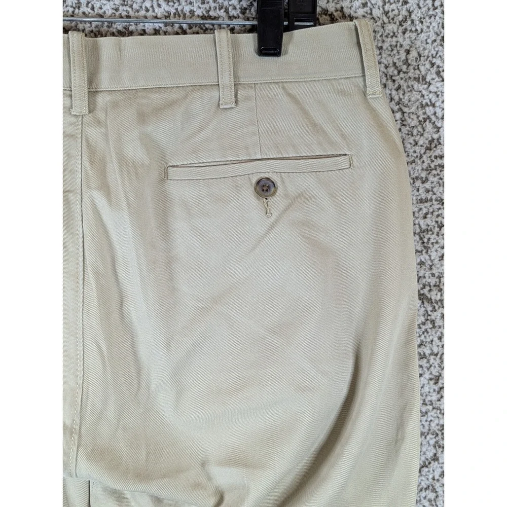 J.‎ Crew Chino Pants Men's Size 32x31 (Tag 32x32) Beige Golf Hike Outdoors